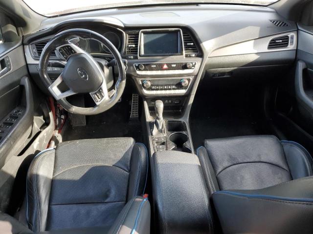 5NPE34AB6JH727457 - 2018 HYUNDAI SONATA SPORT Kırmızı fotoğraf 8