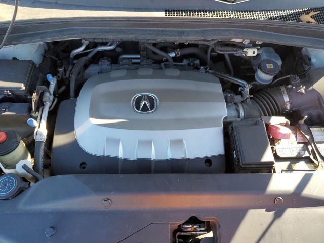 2HNYD2H64BH517760 - 2011 ACURA MDX TECHNOLOGY Сріблястий фото 12