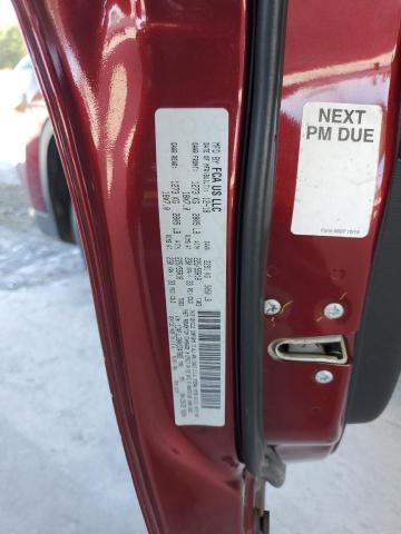 1C4PJLDB0KD347865 - 2019 JEEP CHEROKEE LIMITED Bordo fotoğraf 13