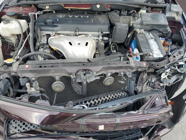 JTKDE167X80257703 - 2008 TOYOTA SCION TC BURGUNDY photo 11