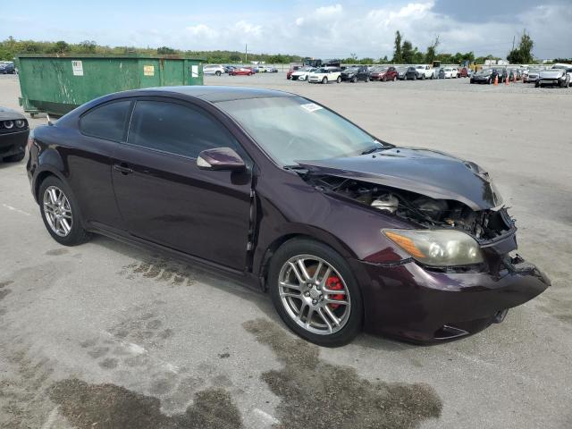 JTKDE167X80257703 - 2008 TOYOTA SCION TC BURGUNDY photo 4