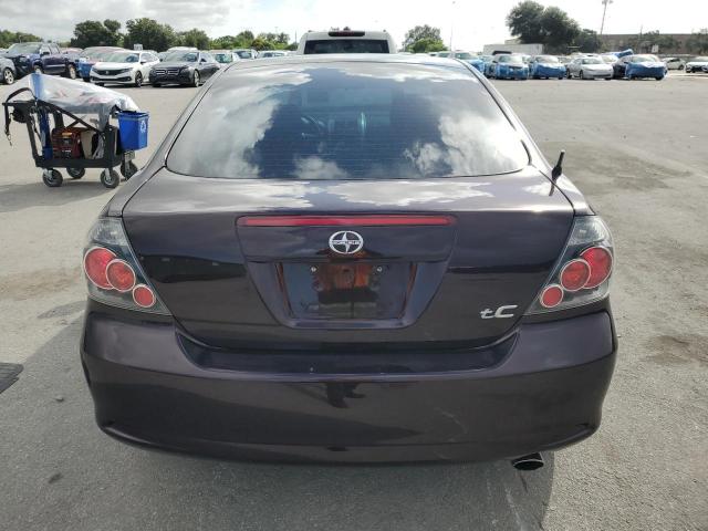 JTKDE167X80257703 - 2008 TOYOTA SCION TC BURGUNDY photo 6