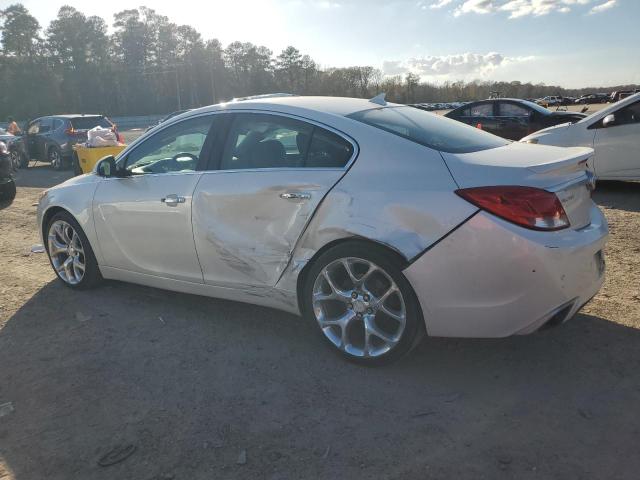 2G4GV5GV0C9157614 - 2012 BUICK REGAL GS WHITE photo 2
