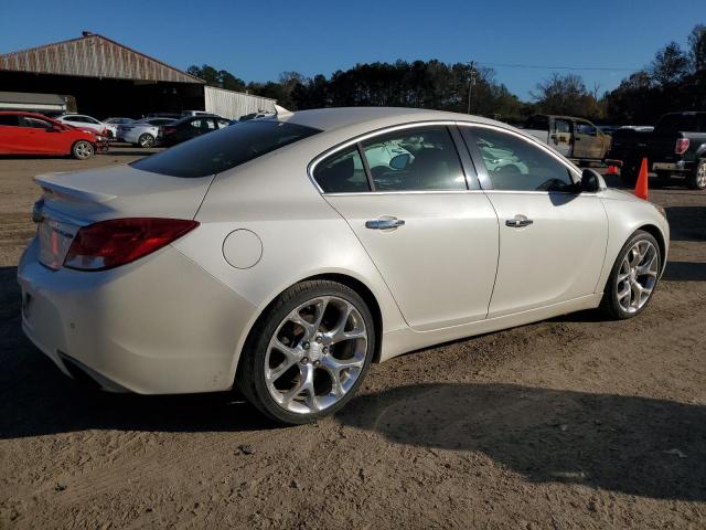 2G4GV5GV0C9157614 - 2012 BUICK REGAL GS WHITE photo 3