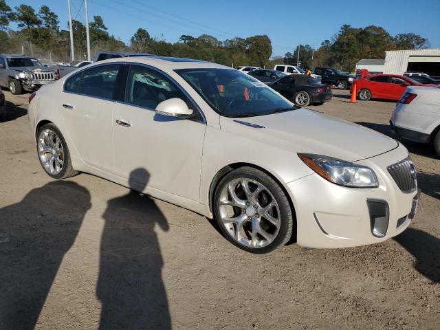 2G4GV5GV0C9157614 - 2012 BUICK REGAL GS WHITE photo 4