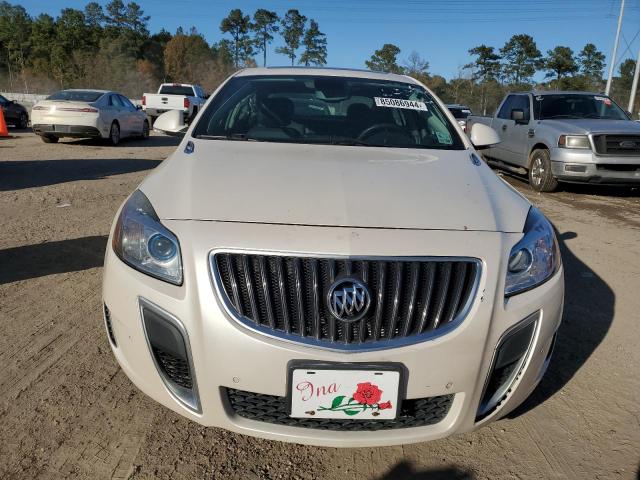 2G4GV5GV0C9157614 - 2012 BUICK REGAL GS WHITE photo 5