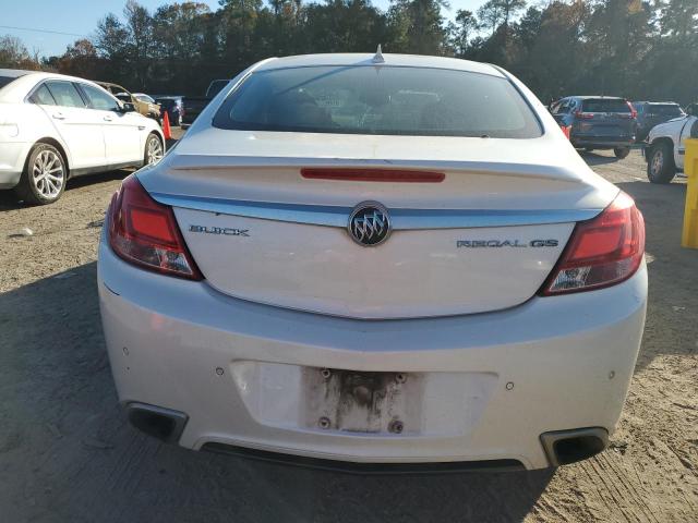 2G4GV5GV0C9157614 - 2012 BUICK REGAL GS WHITE photo 6