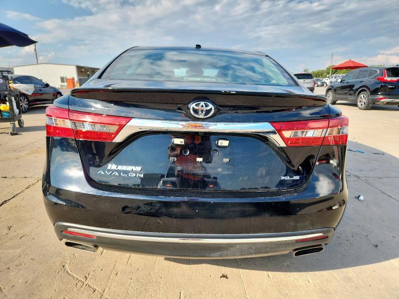 4T1BK1EB2HU257180 - 2017 TOYOTA AVALON XLE BLACK photo 6