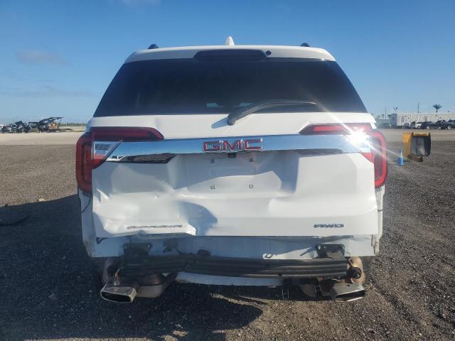1GKKNUL47PZ251690 - 2023 GMC ACADIA SLT WHITE photo 6