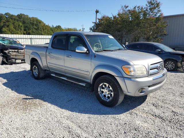 5TBET34185S468377 - 2005 TOYOTA TUNDRA DOUBLE CAB SR5 SILVER photo 4