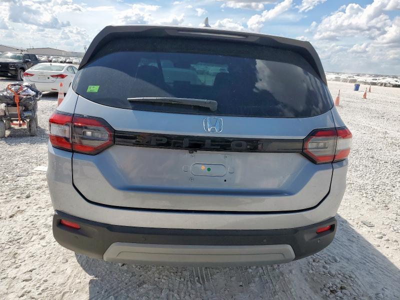 5FNYG2H40PB007544 - 2023 HONDA PILOT EXL SILVER photo 6