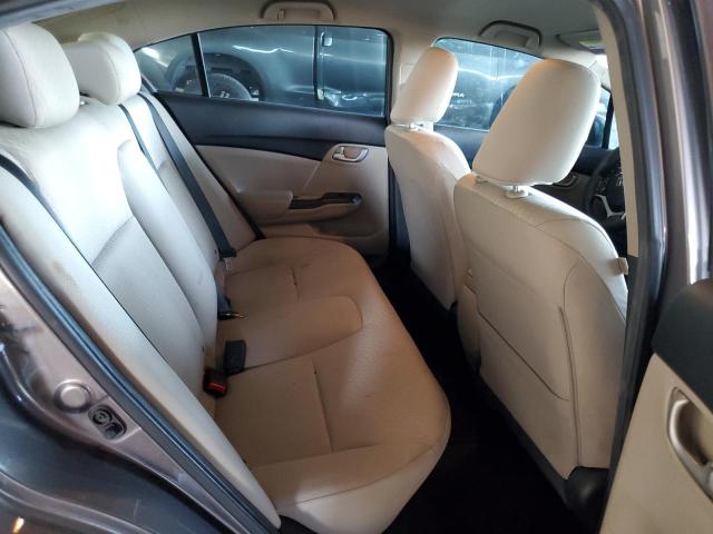 19XFB2F56FE093447 - 2015 HONDA CIVIC LX GRAY photo 10