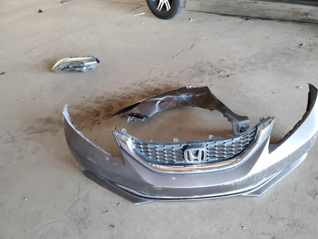 19XFB2F56FE093447 - 2015 HONDA CIVIC LX GRAY photo 12