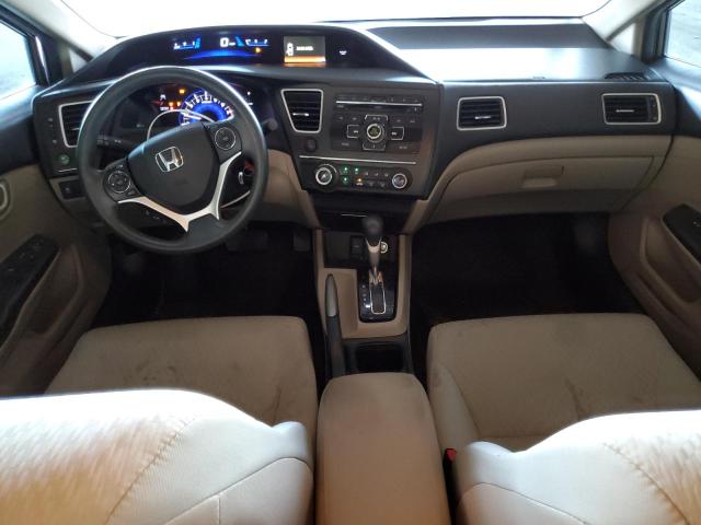 19XFB2F56FE093447 - 2015 HONDA CIVIC LX GRAY photo 8