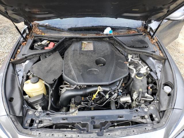 JN1CV7AR9HM680735 - 2017 INFINITI Q50 BASE GRAY photo 11