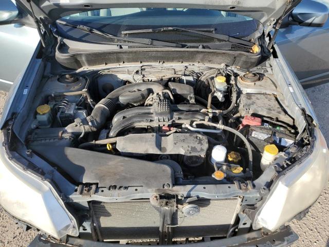 JF2SHCDC6BH732842 - 2011 SUBARU FORESTER 2.5X PREMIUM GREEN photo 12