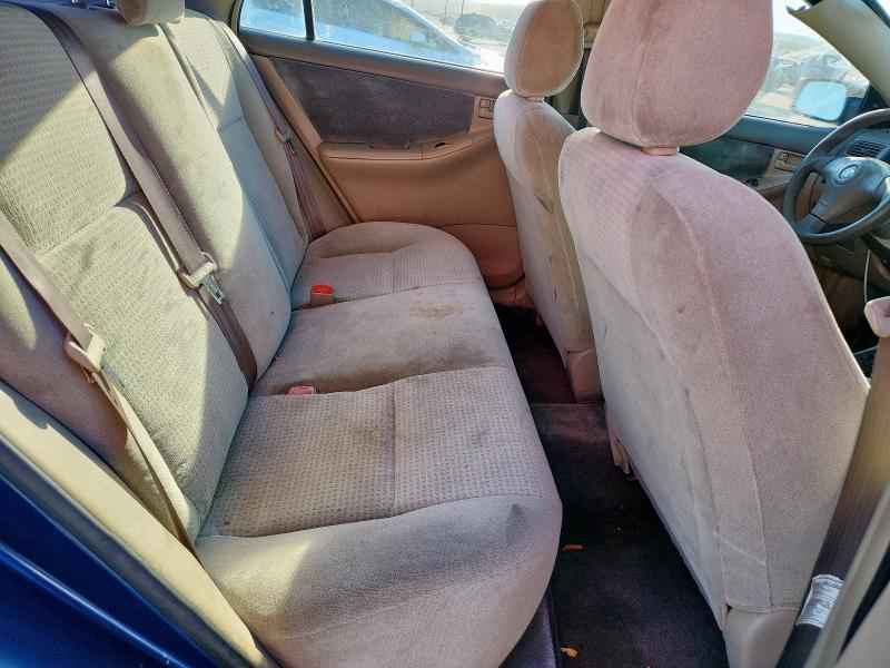 JTDBR32E460062762 - 2006 TOYOTA COROLLA CE BLUE photo 10