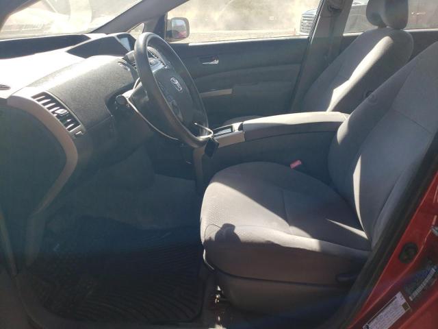 JTDKB20U363159488 - 2006 TOYOTA PRIUS Қызыл фото 7