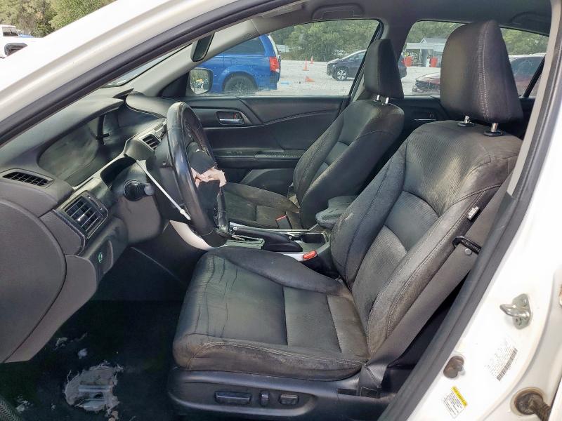 1HGCR2F53EA032803 - 2014 HONDA ACCORD SPORT WHITE photo 7