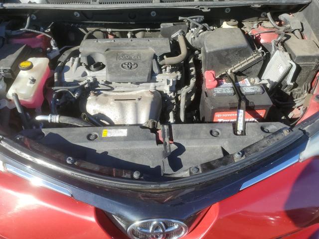 2T3RFREVXGW474655 - 2016 TOYOTA RAV4 XLE BURGUNDY photo 11