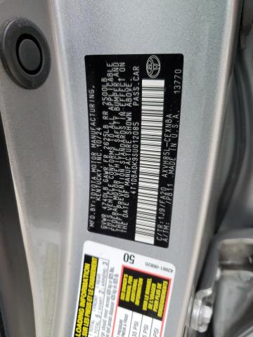 4T1DBADK9SU012085 - 2025 TOYOTA CAMRY XSE 银色 照片 12