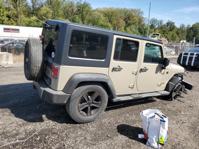 1C4BJWDG1HL701091 - 2017 JEEP WRANGLER U SPORT 棕色 照片 3