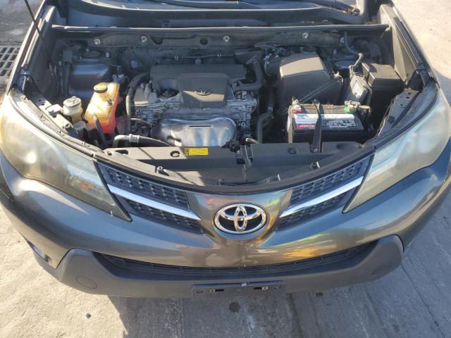 JTMZFREV0DD000397 - 2013 TOYOTA RAV4 LE GRAY photo 12