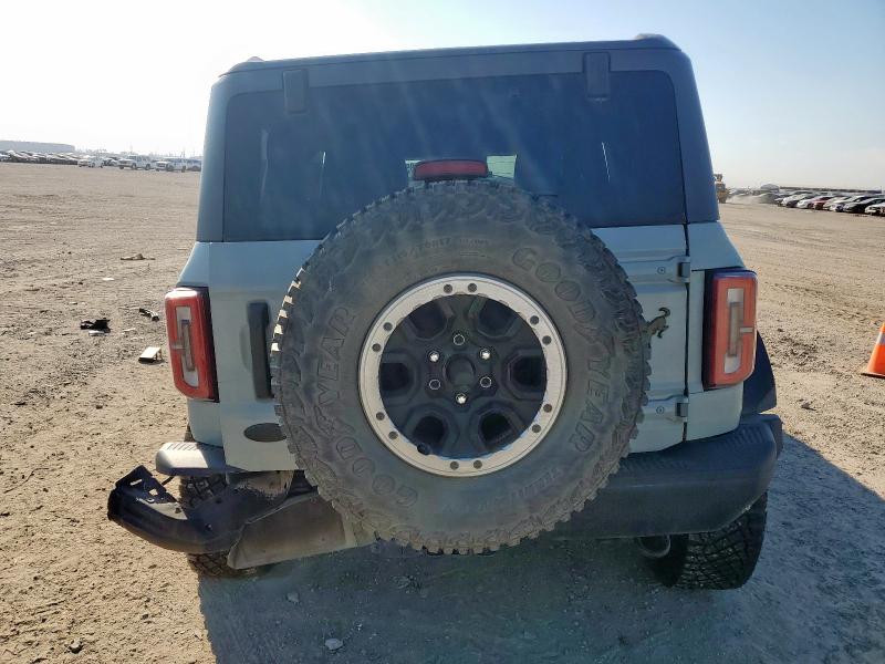 1FMEE5DP4PLB96573 - 2023 FORD BRONCO BASE Сұр фото 6