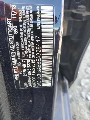 WDDGF8AB8EA928447 - 2014 MERCEDES-BENZ C 300 4MATIC BLUE photo 12