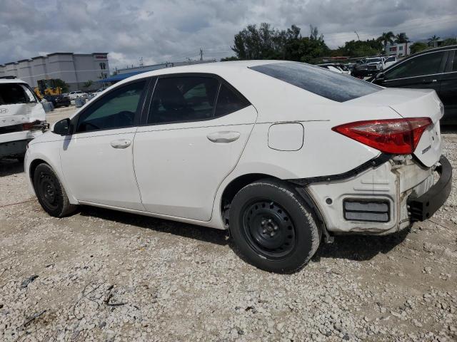 5YFBURHE9KP944146 - 2019 TOYOTA COROLLA L WHITE photo 2