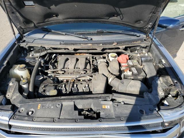 2FMGK5D87KBA32320 - 2019 FORD FLEX LIMITED BLUE photo 12