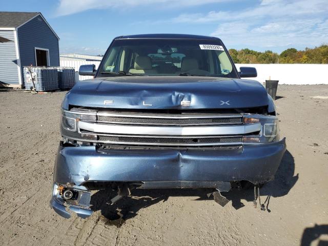 2FMGK5D87KBA32320 - 2019 FORD FLEX LIMITED BLUE photo 5