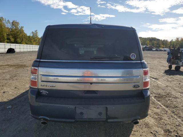 2FMGK5D87KBA32320 - 2019 FORD FLEX LIMITED BLUE photo 6