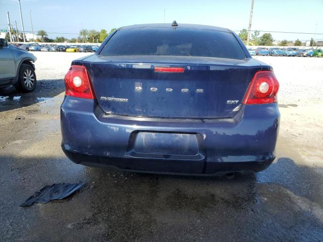 1C3CDZCB9DN662059 - 2013 DODGE AVENGER SXT ლურჯი ფოტო 6