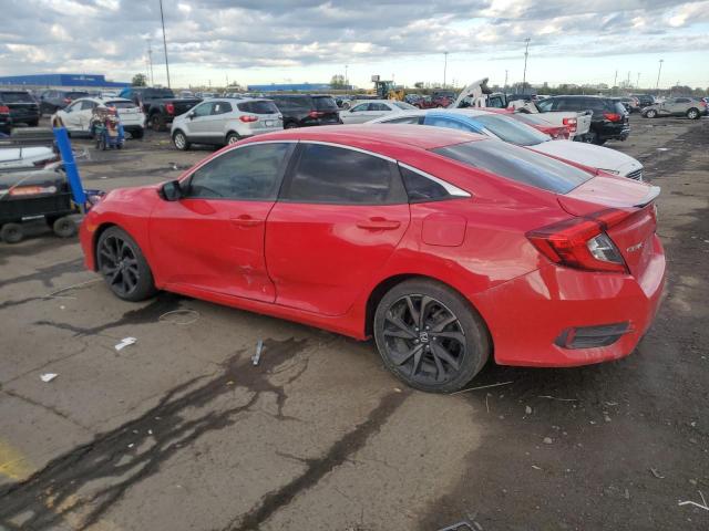 2HGFC2F83MH549270 - 2021 HONDA CIVIC SPORT RED photo 2