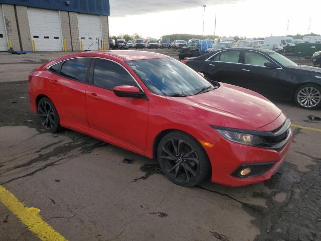 2HGFC2F83MH549270 - 2021 HONDA CIVIC SPORT RED photo 4