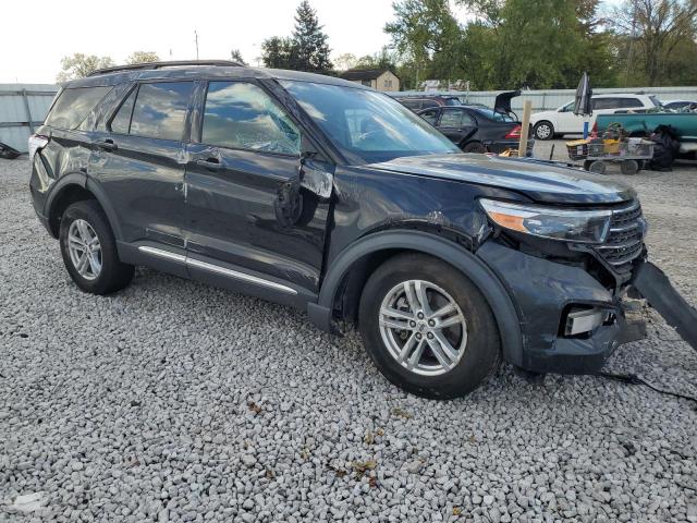 1FMSK8DH6LGC05959 - 2020 FORD EXPLORER XLT Սև լուսանկար 4