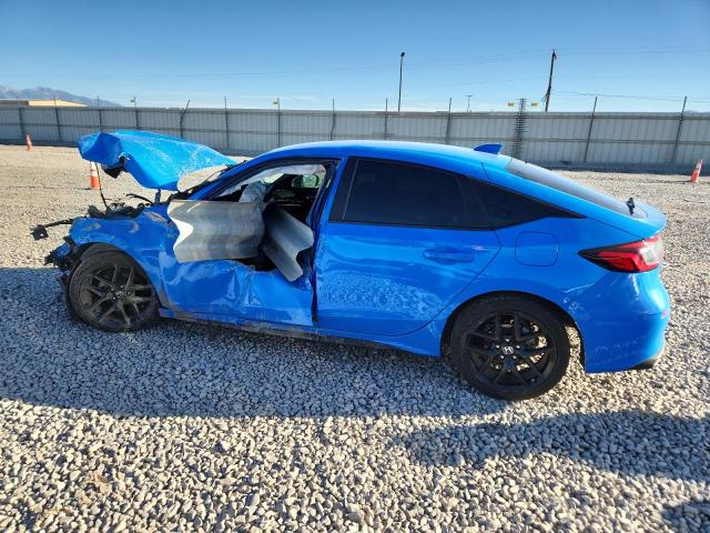 19XFL2H84NE005482 - 2022 HONDA CIVIC SPORT BLUE photo 2