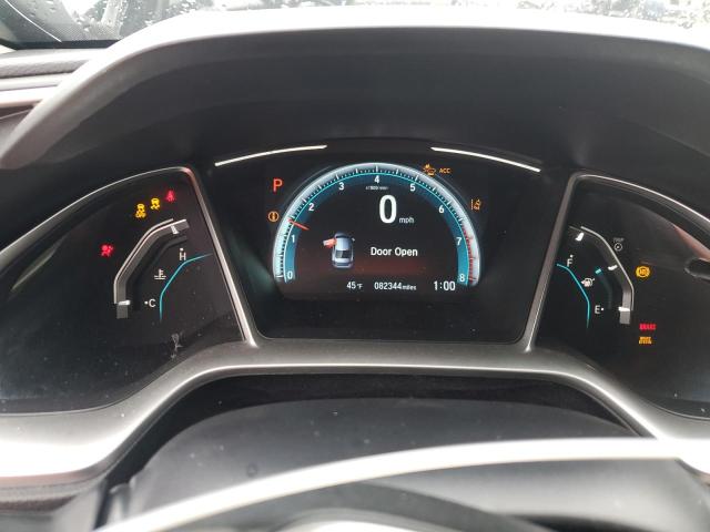 2HGFC2F85HH556520 - 2017 HONDA CIVIC EX SILVER photo 9