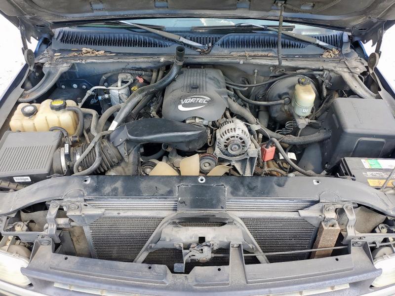 2GCEC19V511182849 - 2001 CHEVROLET SILVERADO C1500 BLUE photo 11