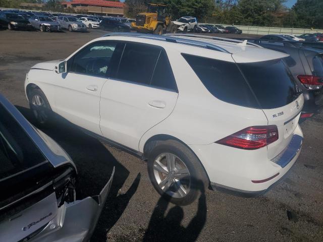 4JGDA5HB5EA415443 - 2014 MERCEDES-BENZ ML 350 4MATIC WHITE photo 2