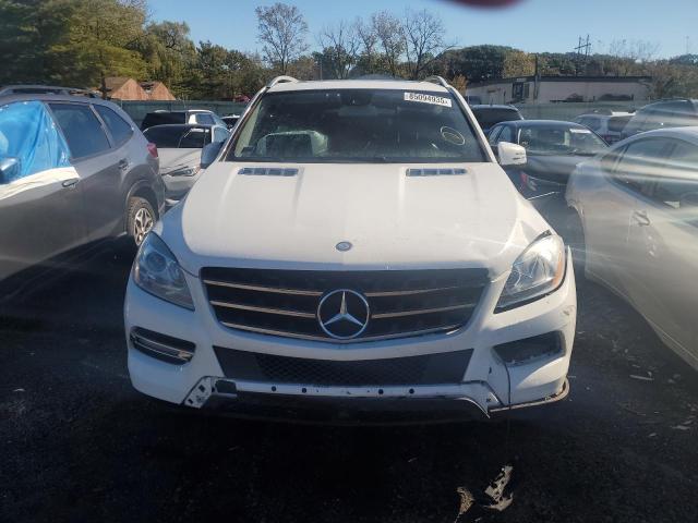 4JGDA5HB5EA415443 - 2014 MERCEDES-BENZ ML 350 4MATIC WHITE photo 5