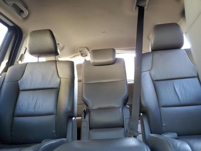 5FNRL5H98CB120634 - 2012 HONDA ODYSSEY TOURING WHITE photo 10