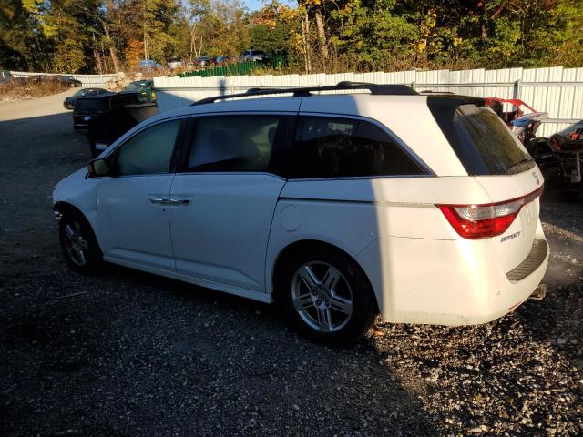 5FNRL5H98CB120634 - 2012 HONDA ODYSSEY TOURING WHITE photo 2