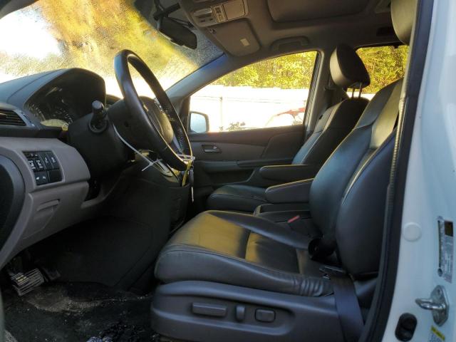 5FNRL5H98CB120634 - 2012 HONDA ODYSSEY TOURING WHITE photo 7