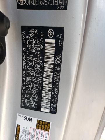 JTKDE167670160917 - 2007 TOYOTA SCION TC 银色 照片 12