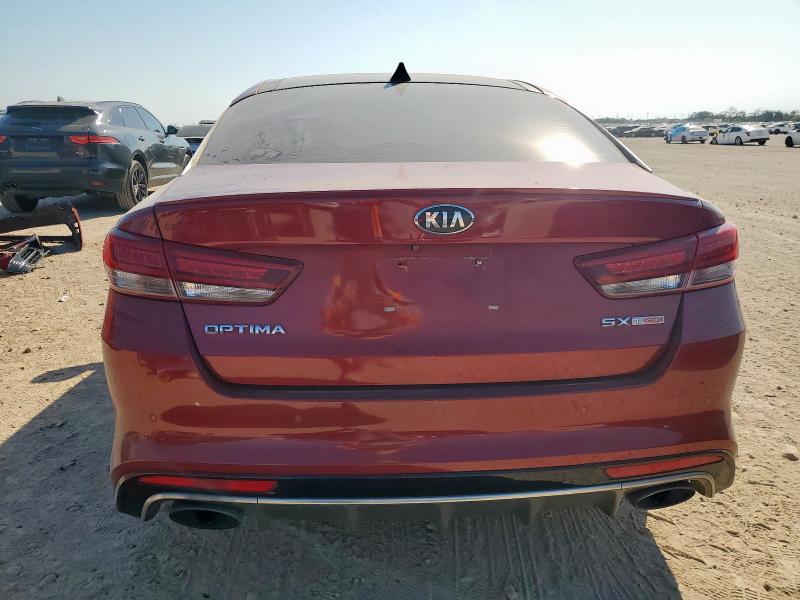 5XXGW4L29GG113634 - 2016 KIA OPTIMA SX წითელი ფოტო 6