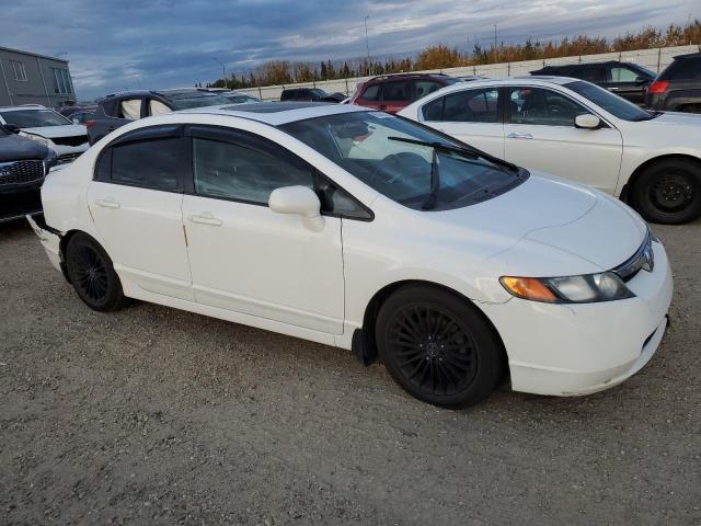 2HGFA16968H025402 - 2008 HONDA CIVIC EXL WHITE photo 4