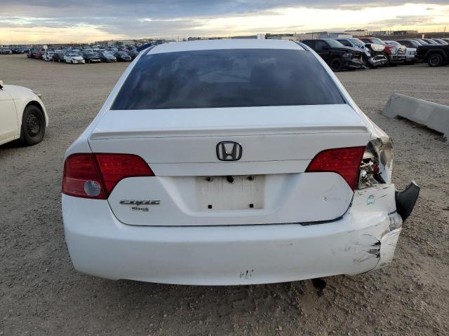 2HGFA16968H025402 - 2008 HONDA CIVIC EXL WHITE photo 6