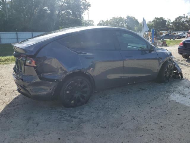 5YJYGDEE3MF254089 - 2021 TESLA MODEL Y Синій фото 3